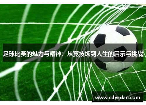足球比赛的魅力与精神：从竞技场到人生的启示与挑战